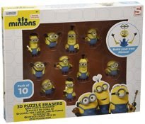 Minions 3D Puzzle Eraser Set | SmarToys